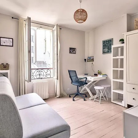 Charming T1 For 2 People Near Parc Monceau Appartement Paris