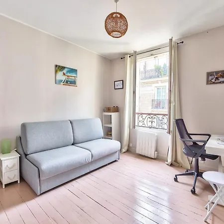 Charming T1 For 2 People Near Parc Monceau